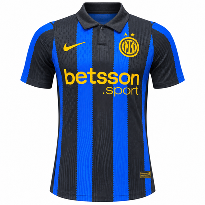 Camisa Inter de Milão Home 26/27 Jogador Masculina - Azul e Preta
