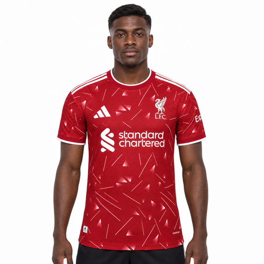 Camisa Liverpool Home 26/27 Jogador Masculina - Vermelha