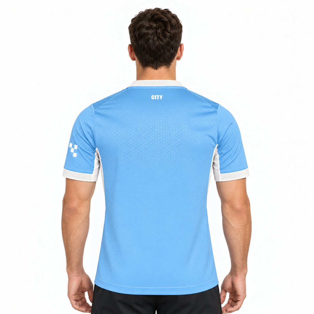 Camisa Manchester City Home 26/27 Jogador Masculina - Azul