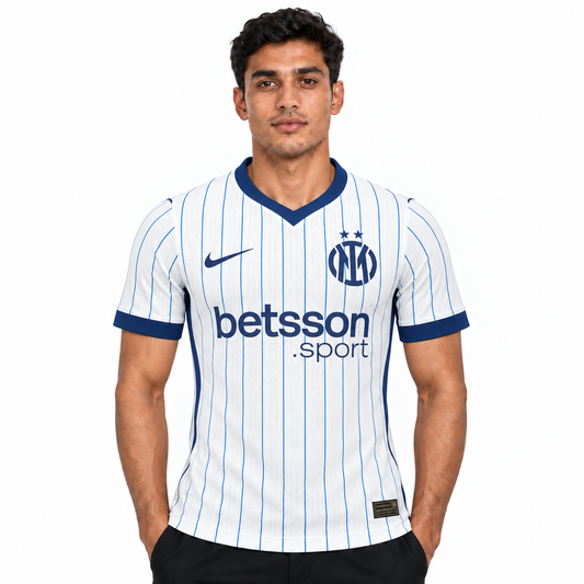 Camisa Inter de Milão Away 26/27 Jogador Masculina - Branca