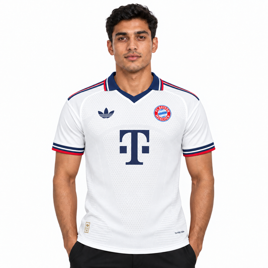 Camisa Bayern de Munique Away 26/27 Jogador Masculina - Branca