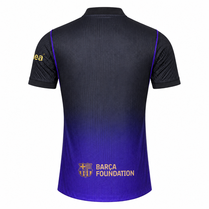 Camisa Barcelona Away 26/27 -  Jogador Masculina - Preta