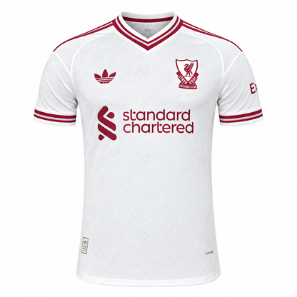 Camisa Liverpool Away 26/27 Jogador Masculina - Branca