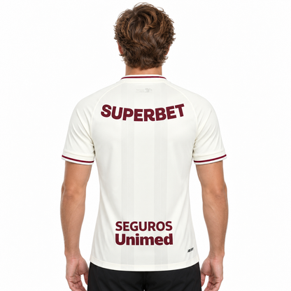 Camisa São Paulo Third 26/27 Jogador Masculina - Off-white Com Patrocinios
