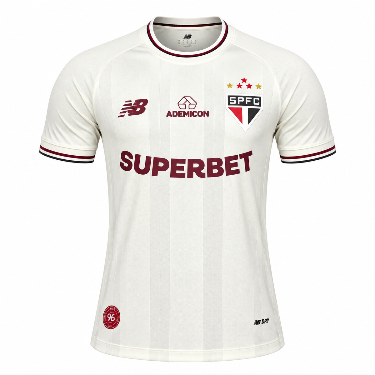 Camisa São Paulo Third 26/27 Jogador Masculina - Off-white
