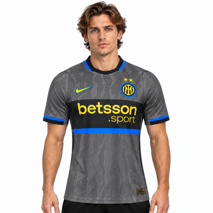 Camisa Inter de Milão Third 26/27 Jogador Masculina - Cinza