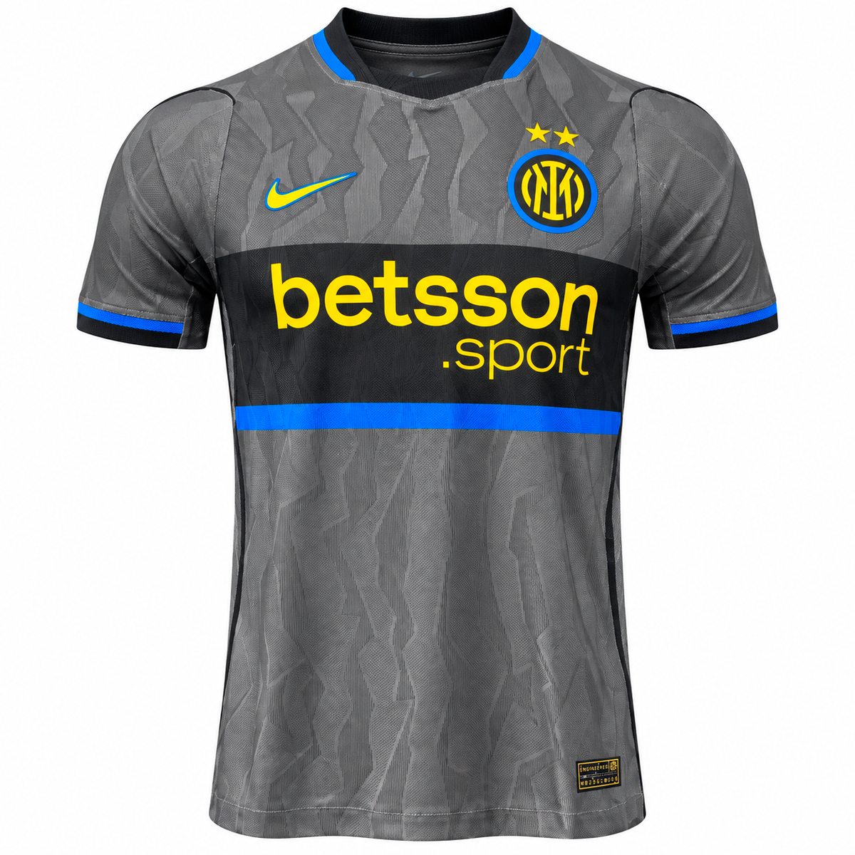 Camisa Inter de Milão Third 26/27 Jogador Masculina - Cinza