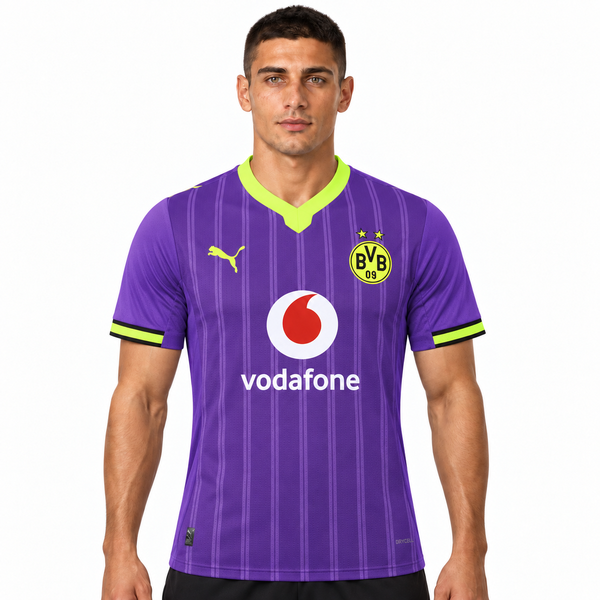 Camisa Borussia Dortmund Third 26/27 - Jogador Masculina - Roxa
