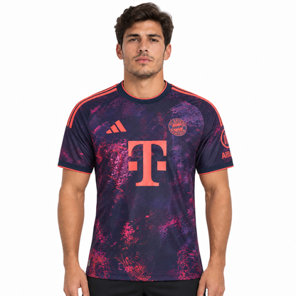 Camisa Bayern de Munique Third 26/27 Jogador Masculina - Roxa