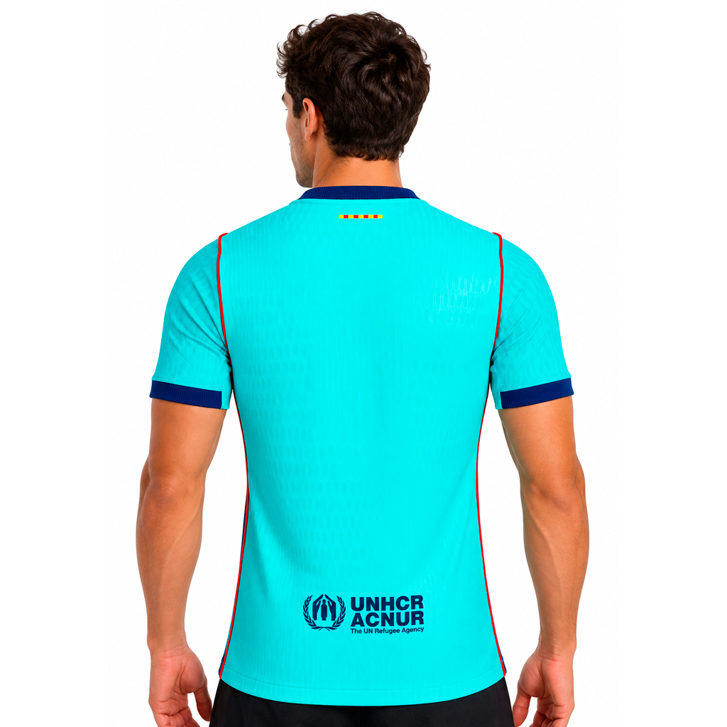 Camisa Barcelona Away 26/27 -  Jogador Masculina - Verde