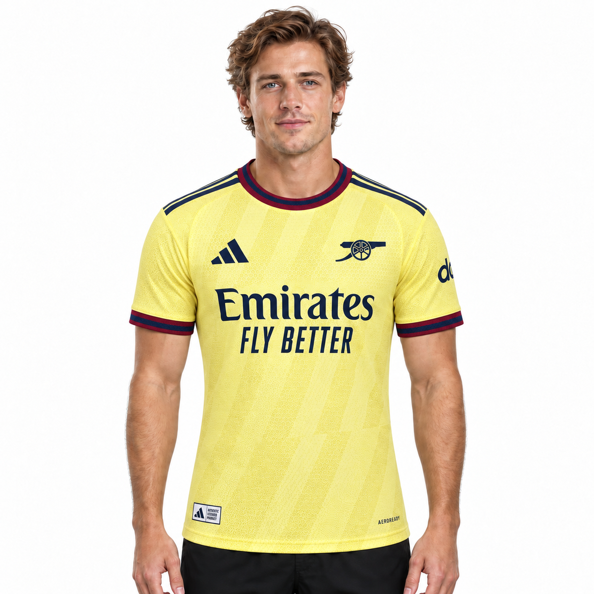 Camisa Arsenal Third 26/27 Jogador Masculina - Amarela