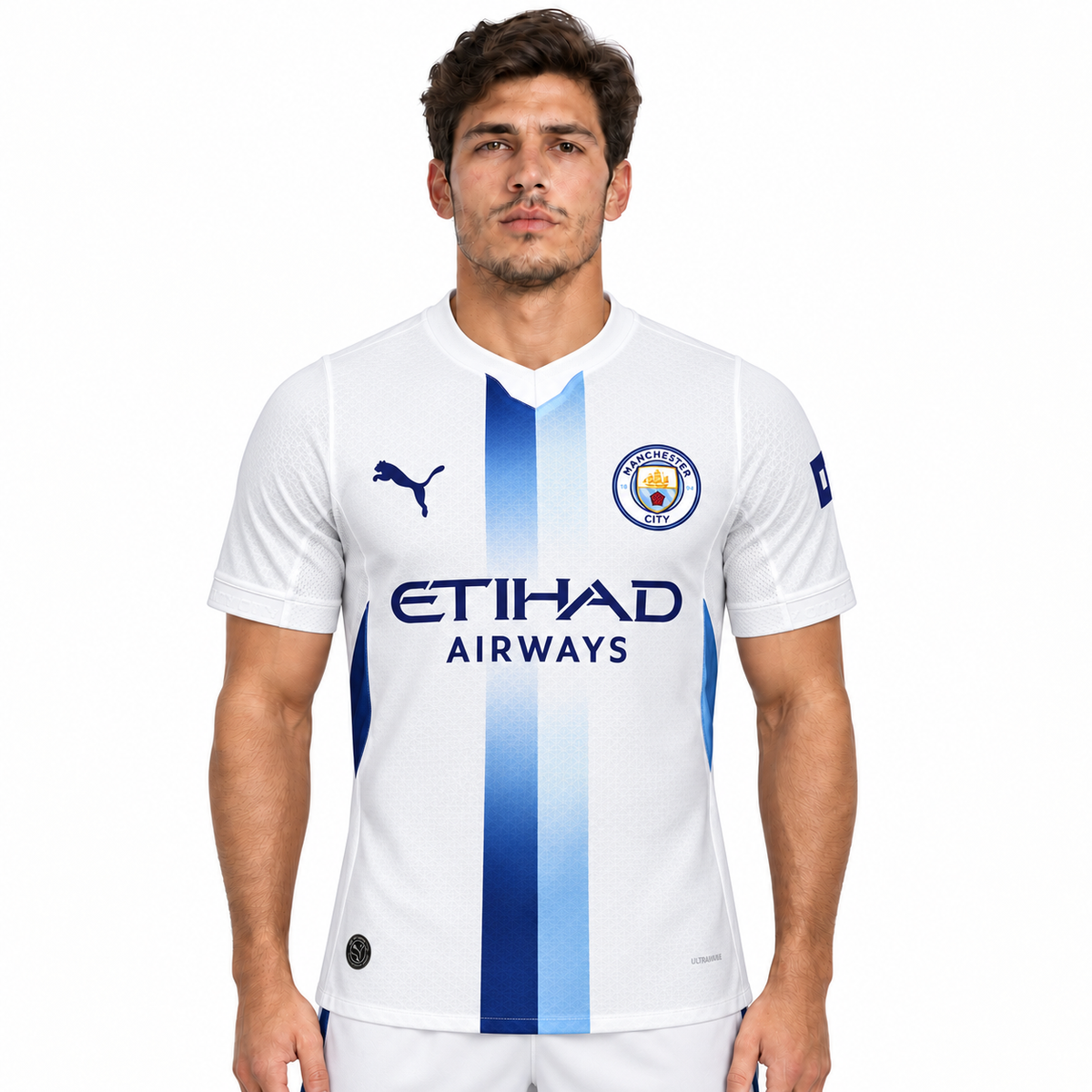 Camisa Manchester City Third 26/27 Jogador Masculina - Branca