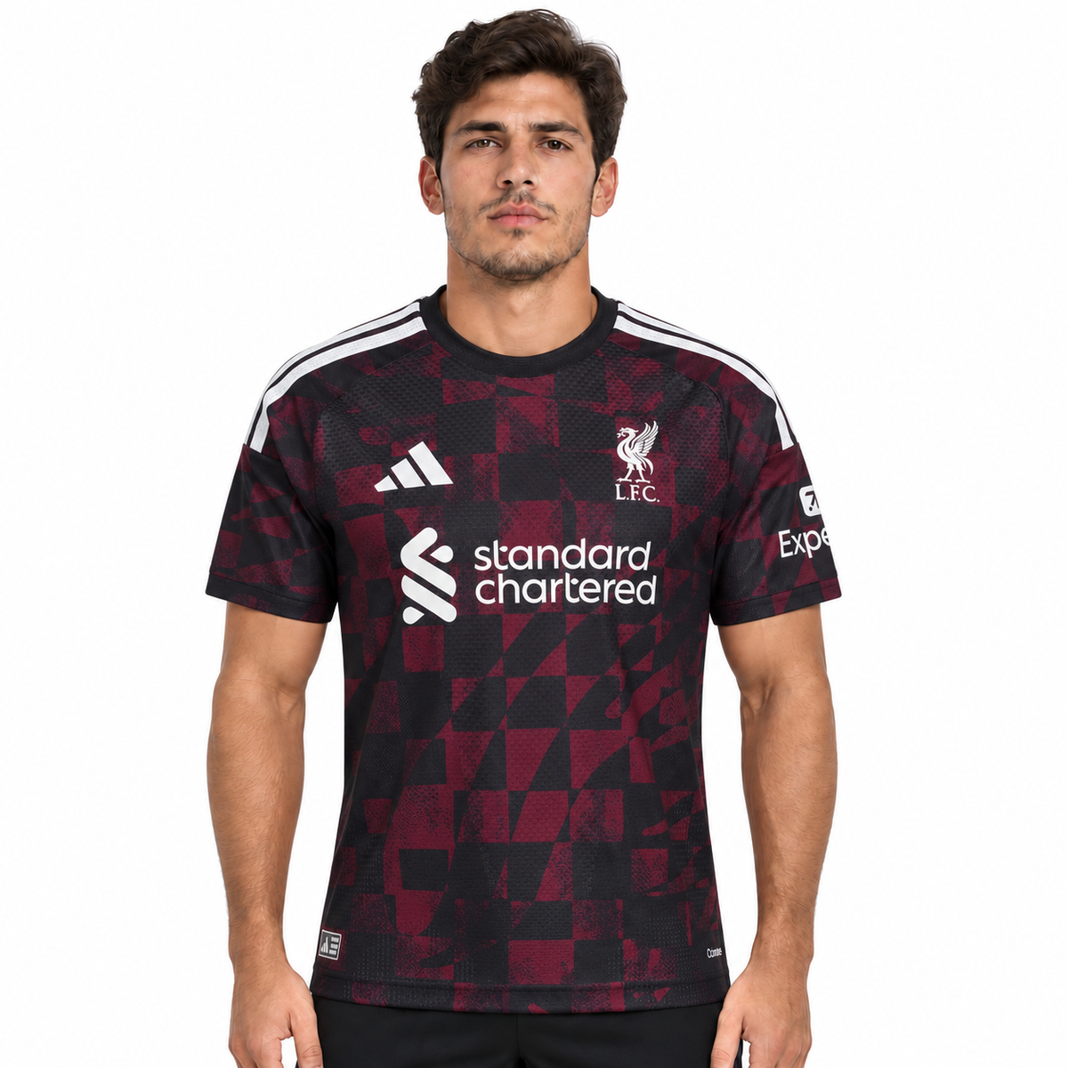 Camisa Liverpool Third 26/27 Jogador Masculina - Preta