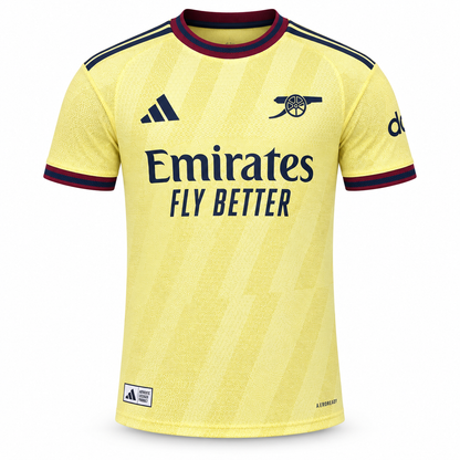 Camisa Arsenal Third 26/27 Jogador Masculina - Amarela