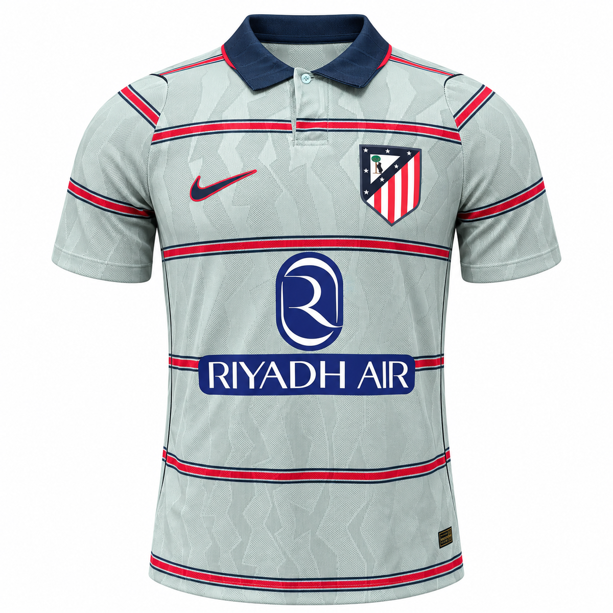 Camisa Atlético de Madrid Third 26/27 - Jogador Masculina - Cinza