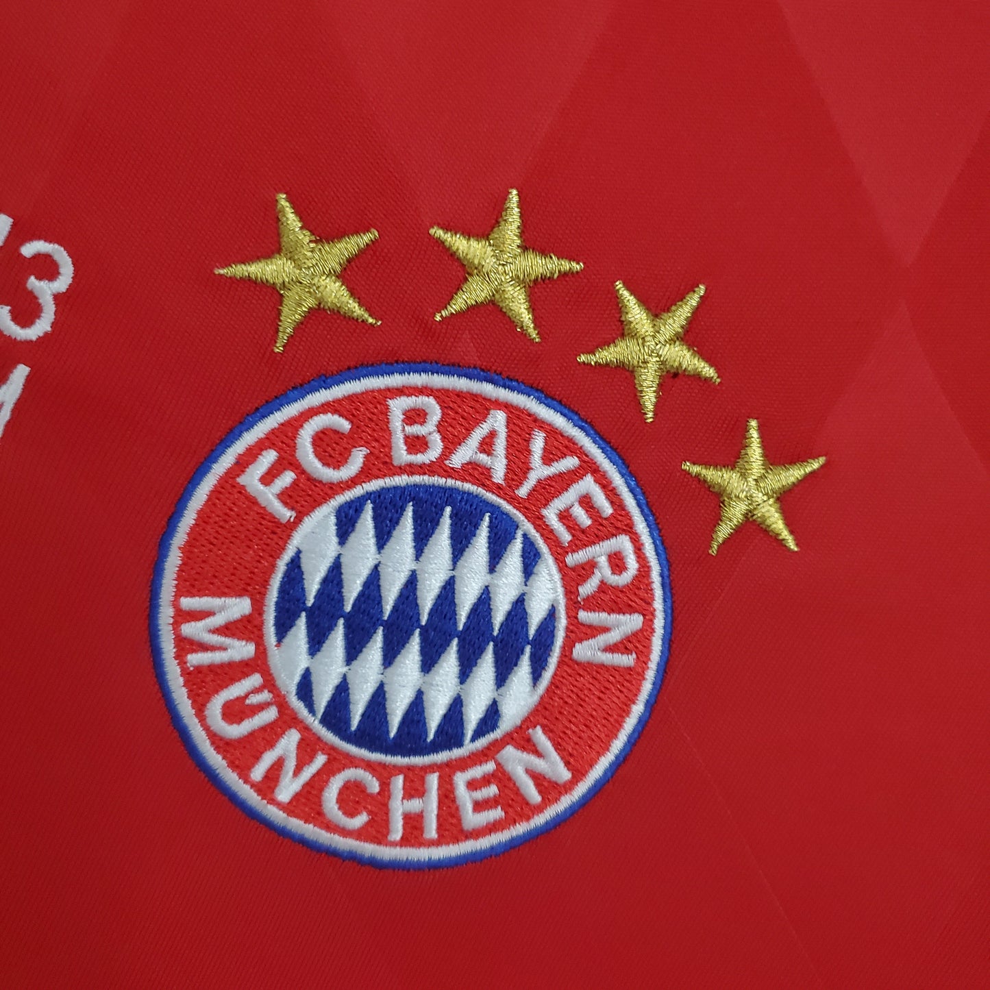 Camisa Manga Longa Retrô Torcedor Masculina Bayern de Munique 2013 Champions League