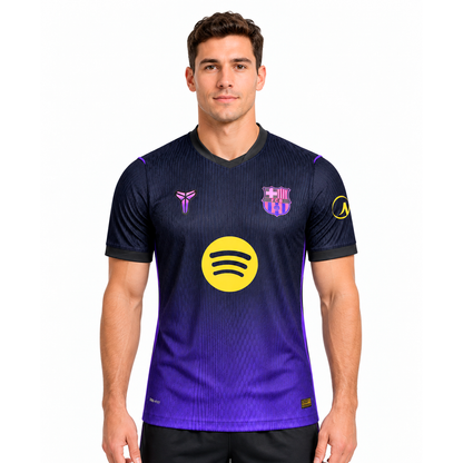 Camisa Barcelona Away 26/27 -  Jogador Masculina - Preta