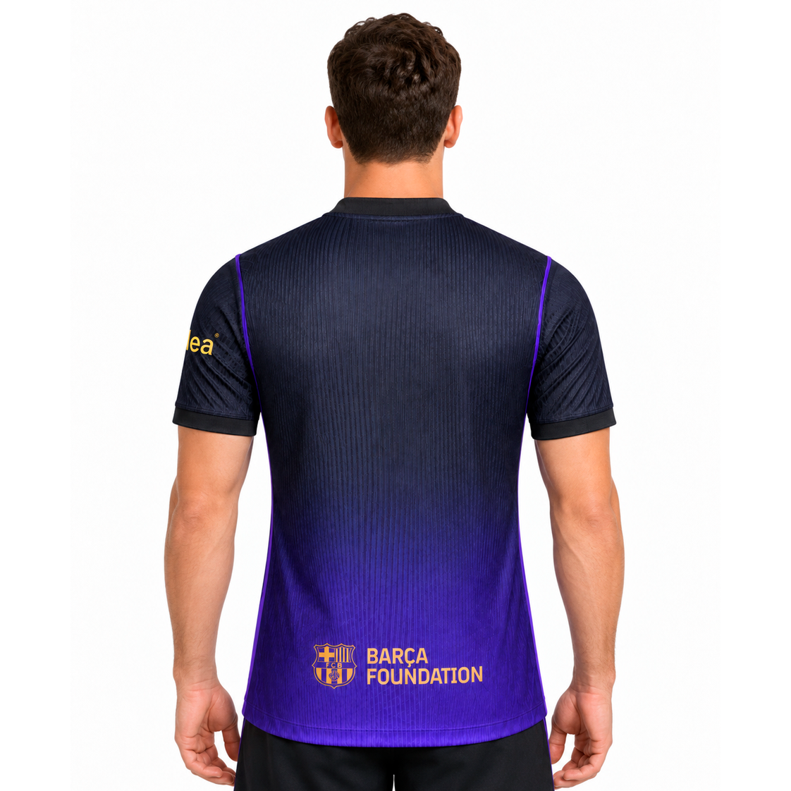 Camisa Barcelona Away 26/27 -  Jogador Masculina - Preta