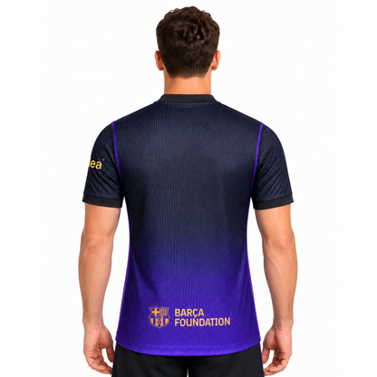 Camisa Barcelona Away 26/27 -  Jogador Masculina - Preta