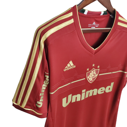 Camisa Retrô Torcedor Masculina Fluminense 2012 Grená
