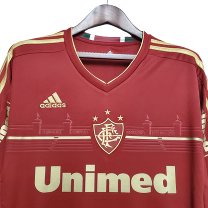 Camisa Retrô Torcedor Masculina Fluminense 2012 Grená