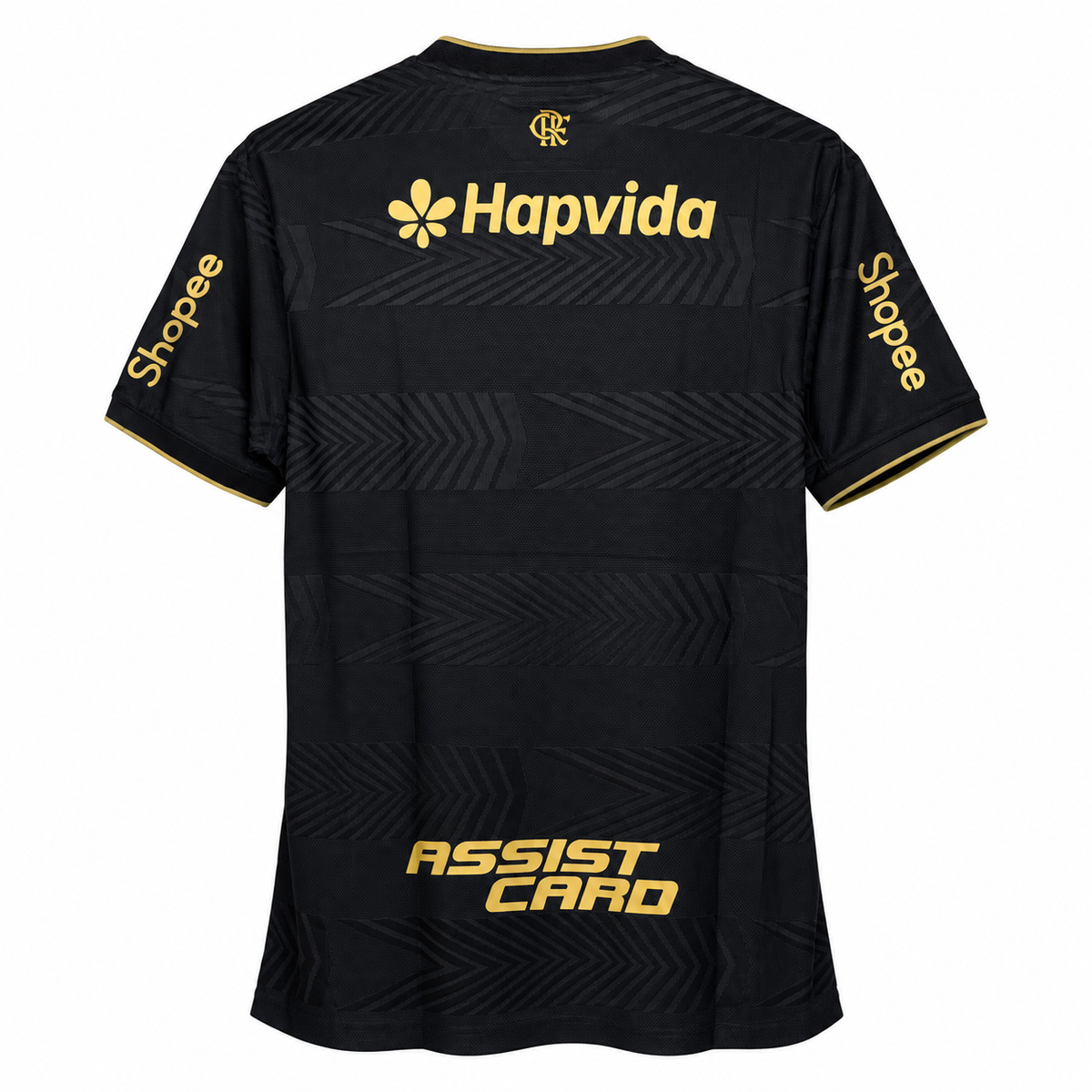 Camisa Flamengo Conceito 2026/27 Jogador Masculina - Preta Com Patrocinios e Patchs