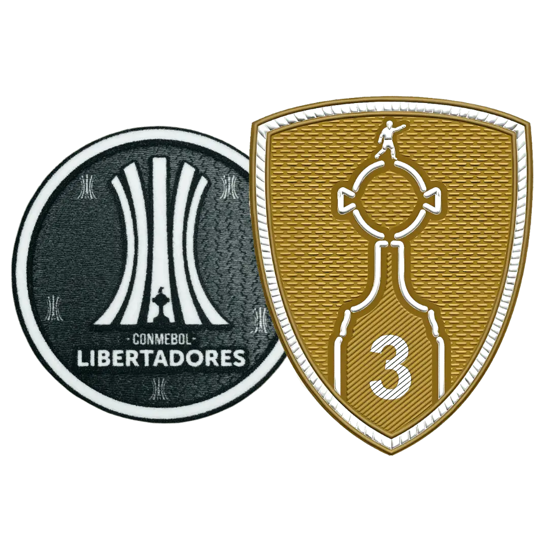 Patches Libertadores (3 Troféus)