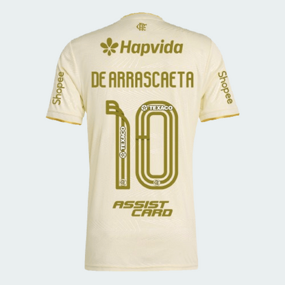 Camisa Torcedor Masculina Flamengo III 2025/2026 Com Patrocínios