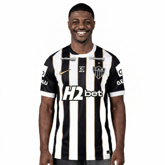 Camisa Atlético Mineiro 2026/27 Home Torcedor Todos os patrocínios
