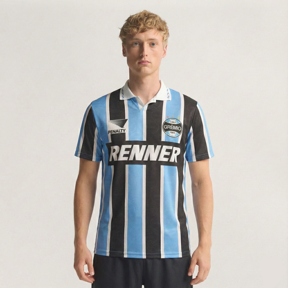 Camisa Retrô Torcedor Masculina Gremio I 1995