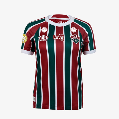 Camisa Torcedor Feminina Fluminense I 2025/2026 Com Patrocinios