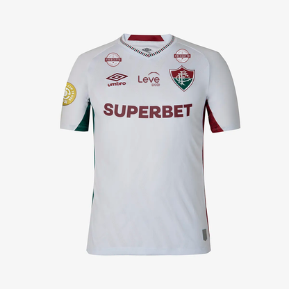Camisa Torcedor Masculina Fluminense II 2025/2026 Com Patrocinios