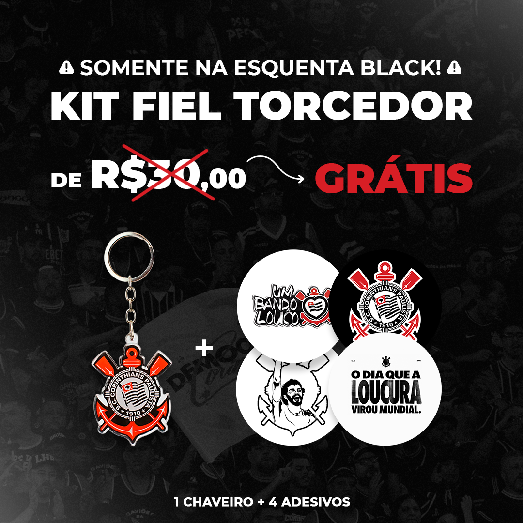 Camisa Torcedor Masculina Corinthians I 2025/2026 (Yuri Alberto 9)