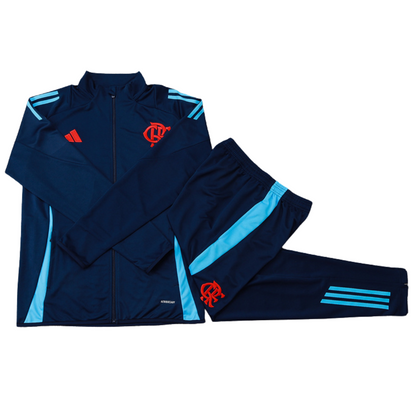 Conjunto de Passeio Flamengo 2025 - Azul Escuro