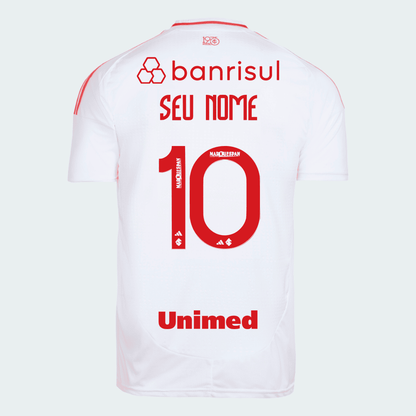Camisa Torcedor Masculina Internacional II 2025/2026 Com Patrocínios