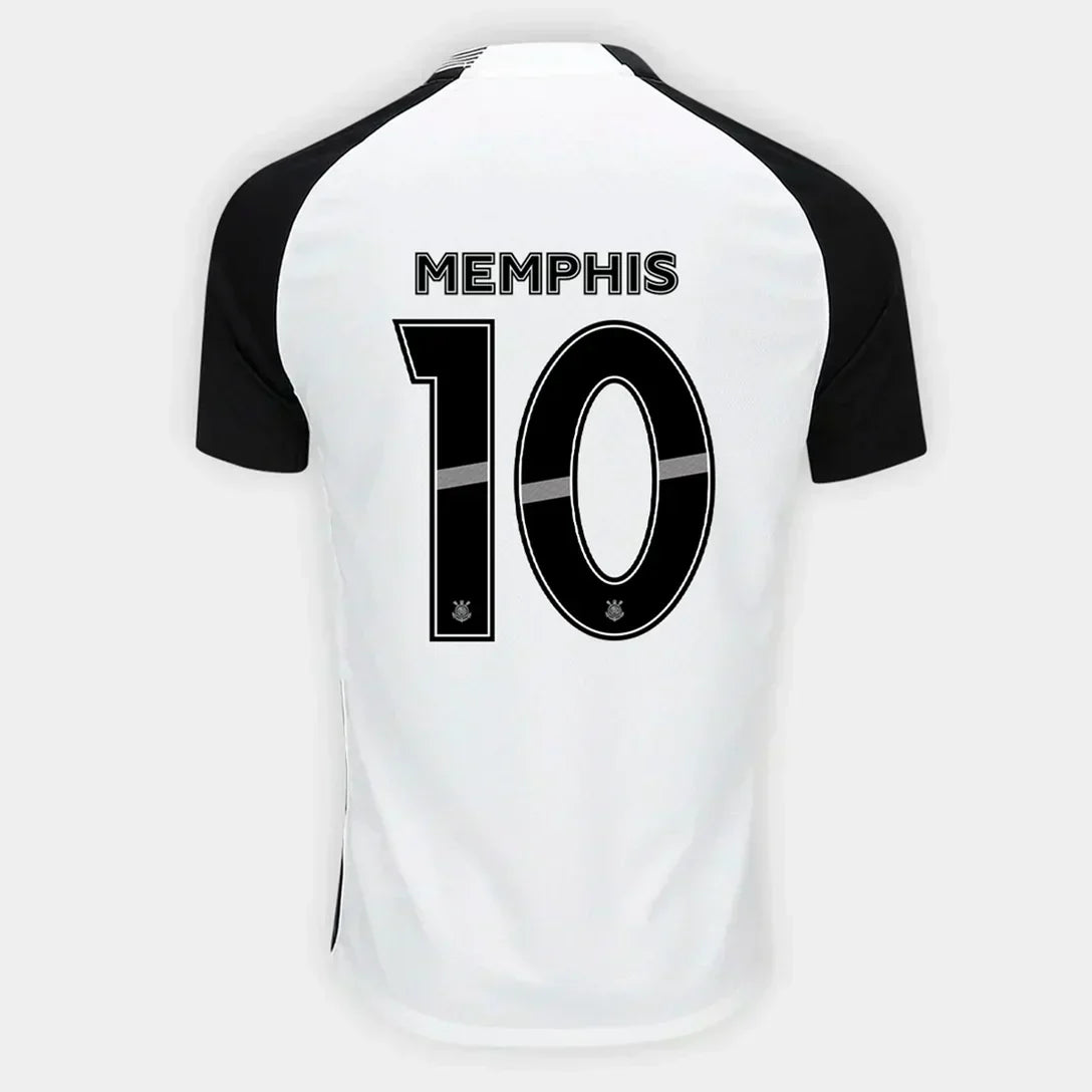Camisa Torcedor Masculina Corinthians I 2025/2026 (Memphis 10)