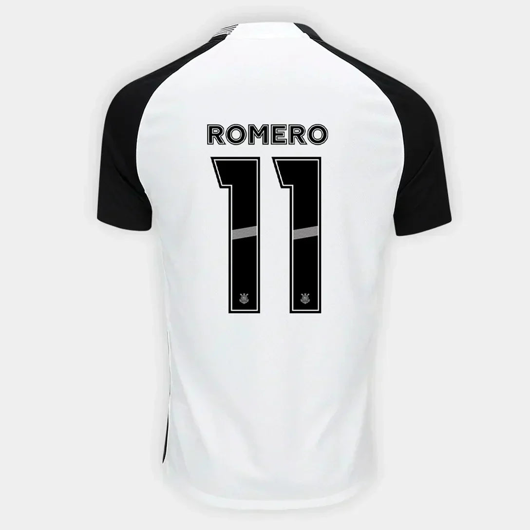 Camisa Torcedor Masculina Corinthians I 2025/2026 (Romero 11)