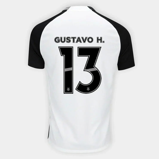 Camisa Torcedor Masculina Corinthians I 2025/2026 (Gustavo Henrique 13)