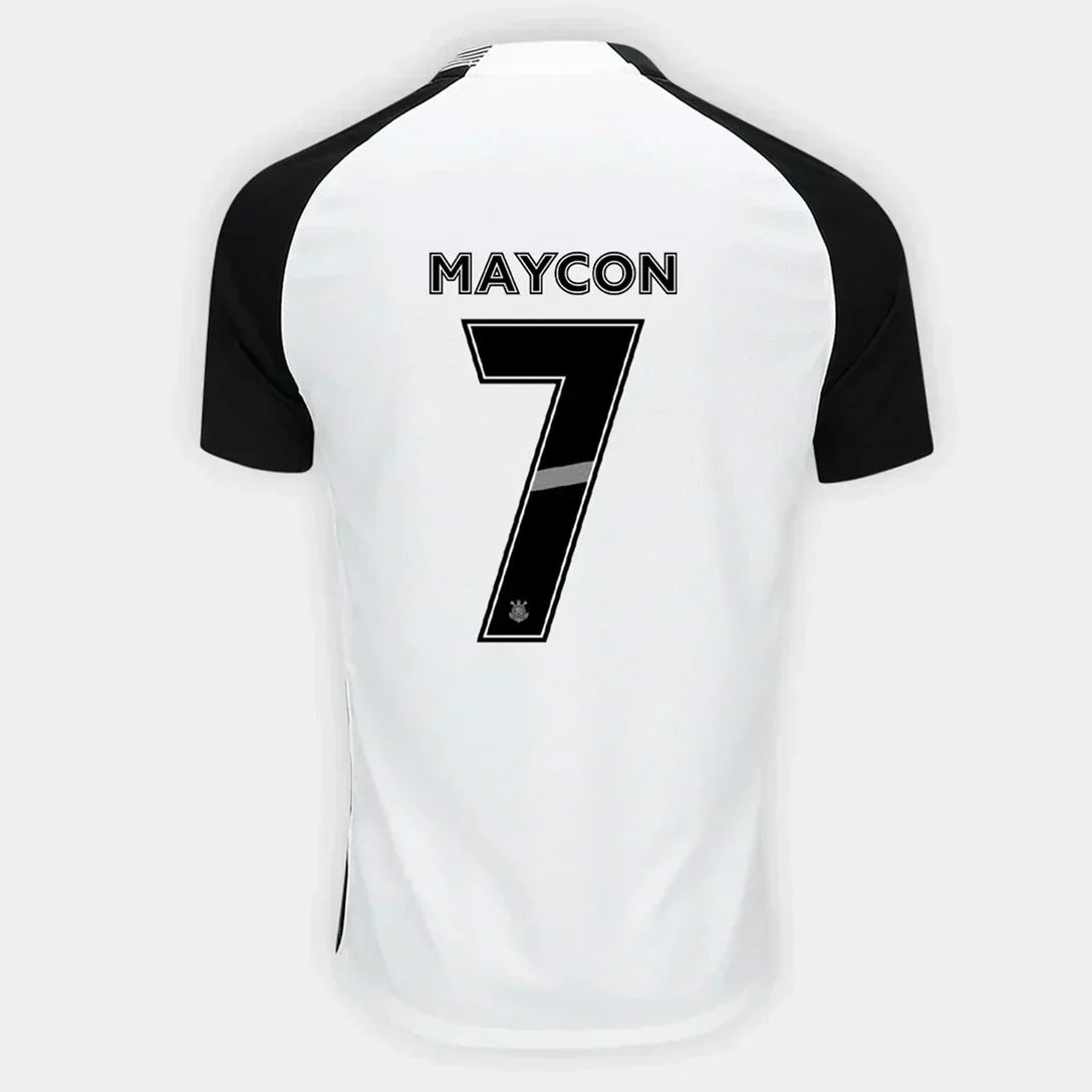 Camisa Torcedor Masculina Corinthians I 2025/2026 (Maycon 7)