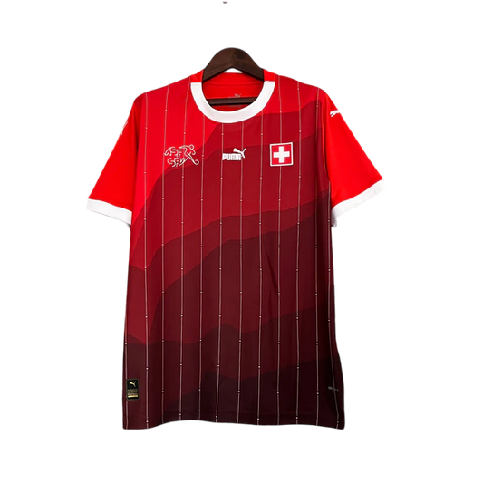 Camisa Suiça Home 24/25 - Torcedor Masculina Lançamento