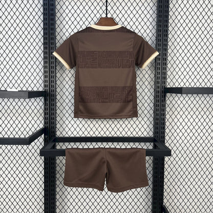 Conjunto Infantil Flamengo Identidade Edição Especial Consciência Negra 24/25