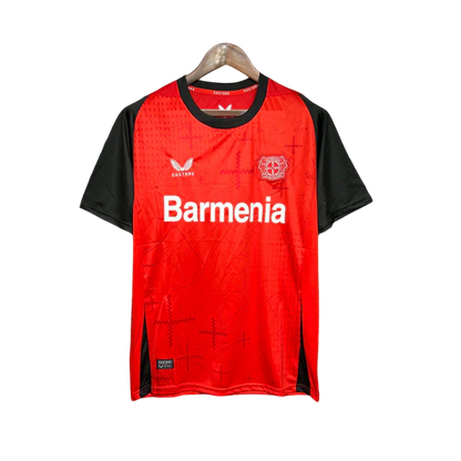 Camisa Bayer Leverkusen Vermelha 24/25- Versão Torcedor