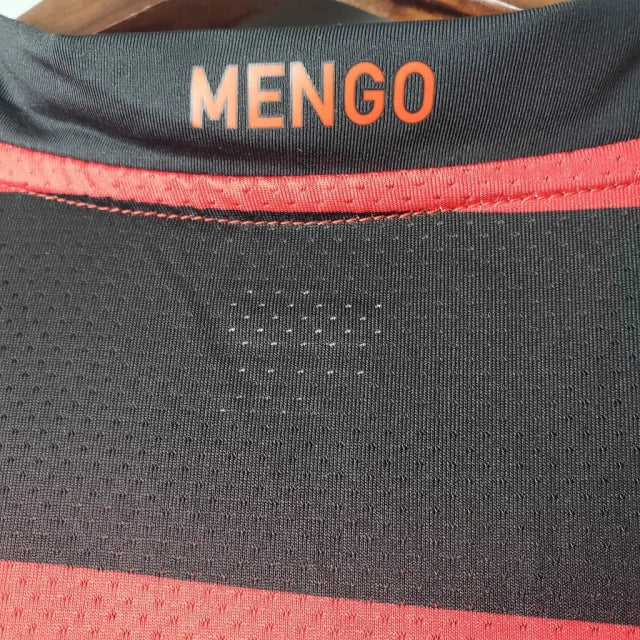 Camisa Retrô Flamengo I Home 2009/10 Vermelho e Preto