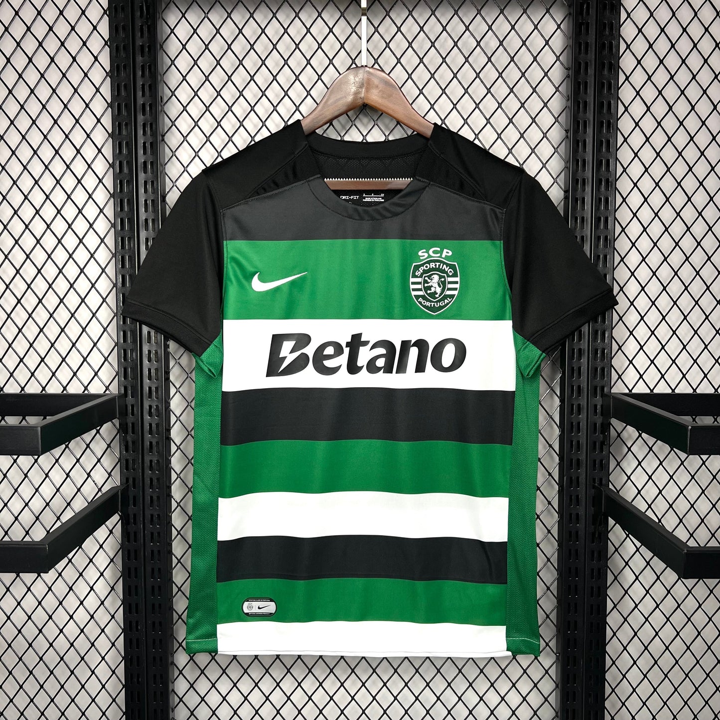 Camisa Sporting Titular 24/25 - Torcedor Masculina Lançamento