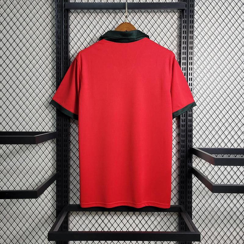 Camisa Retrô Torcedor Masculina Portugal I 1972