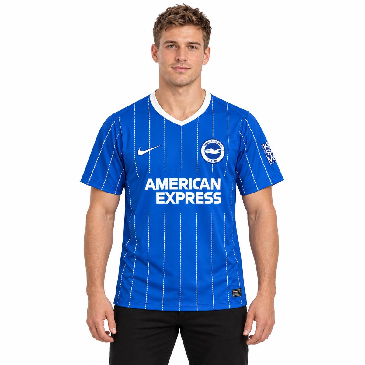 Camisa Brighton Home 26/27 Torcedor Masculina - Frente