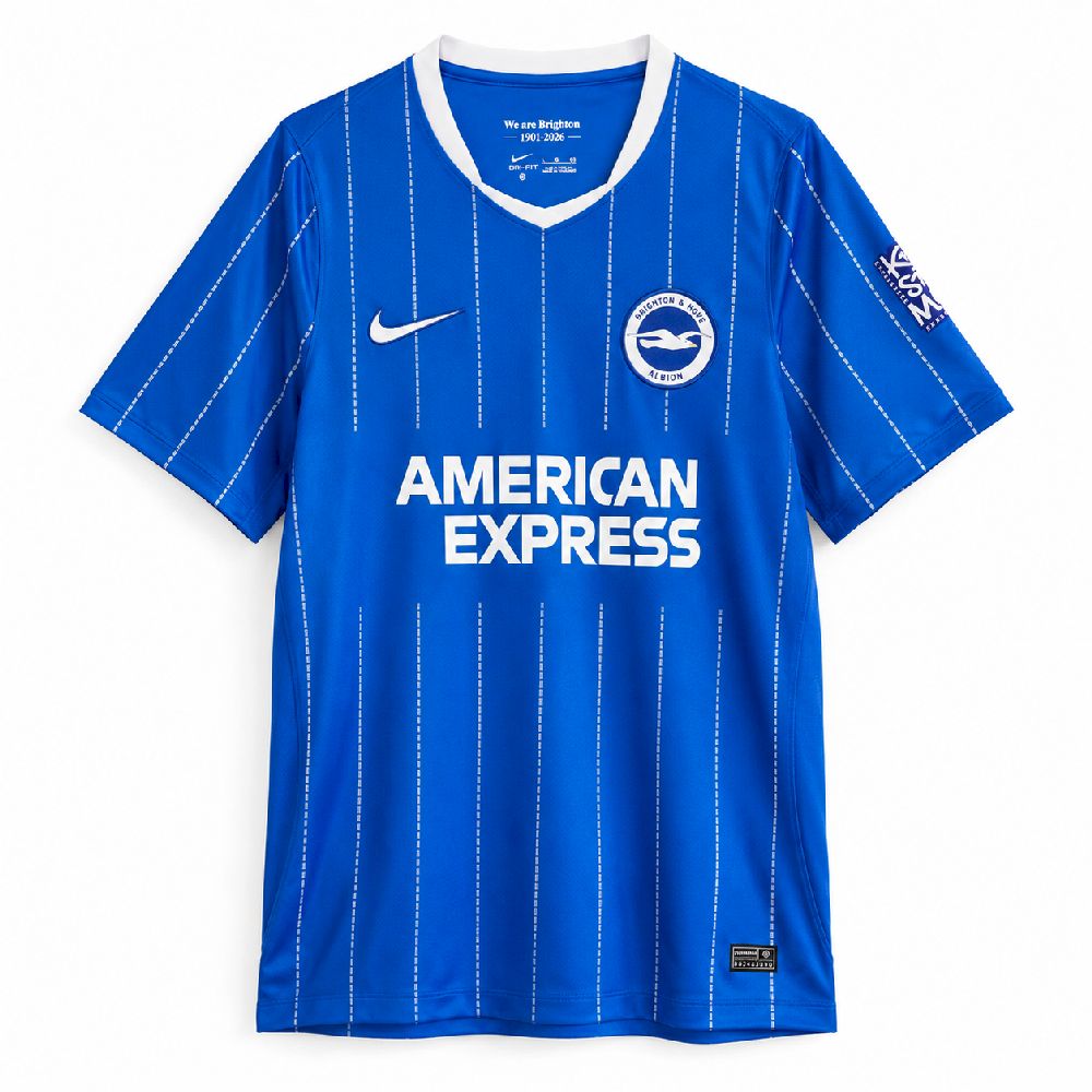 Camisa Brighton Home 26/27 Torcedor Masculina - Referência Frente