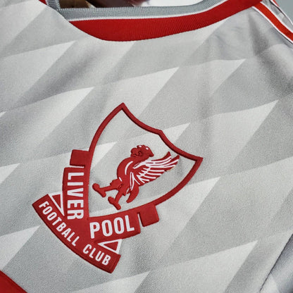 Camisa Liverpool Retrô 1989/1991 Cinza