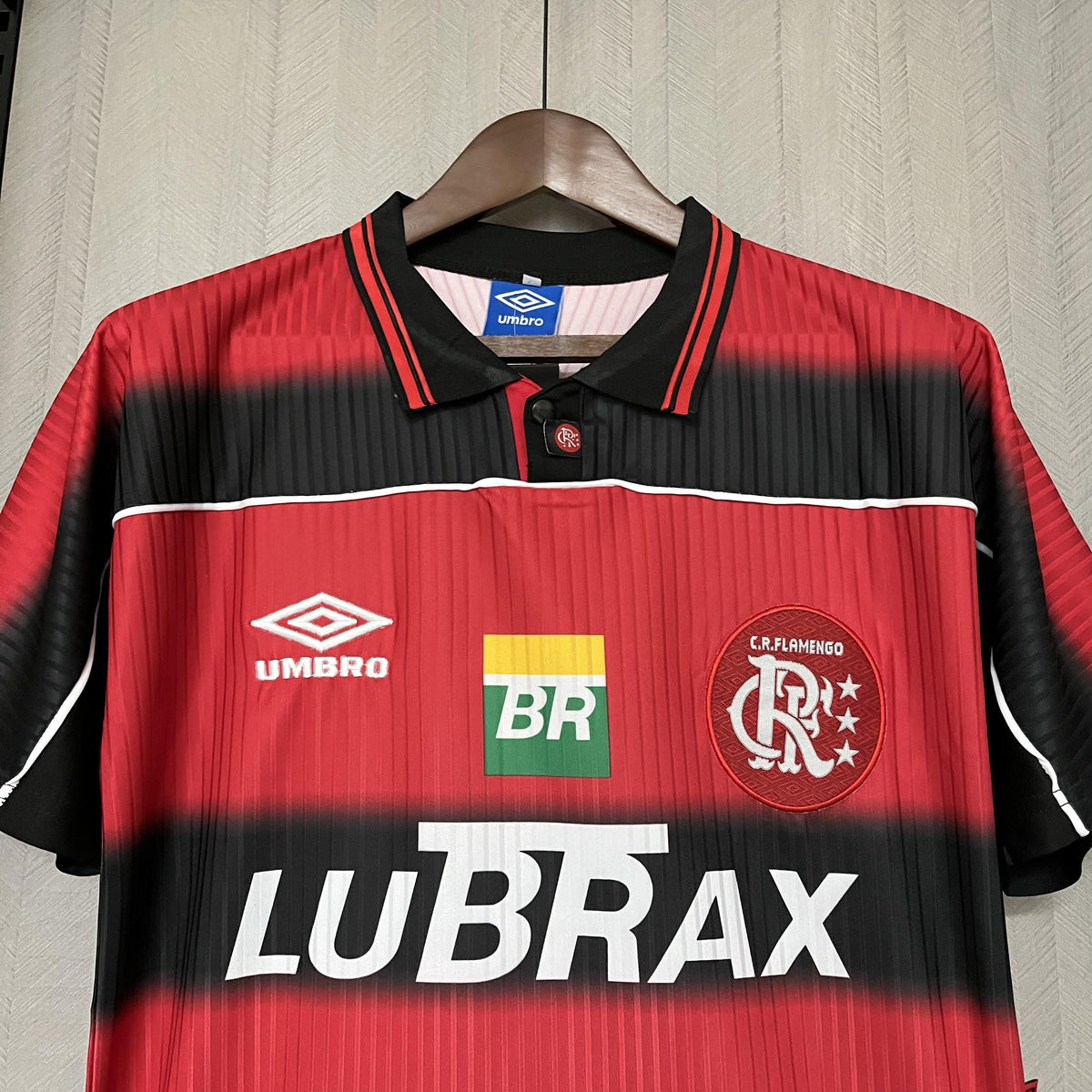 Camisa Retrô Torcedor Masculina Flamengo 1997