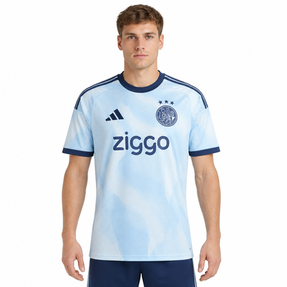 Camisa Ajax Third 26/27 Torcedor Masculina Azul Claro - frente